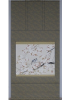 桜に小鳥