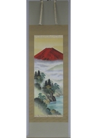 赤富士
